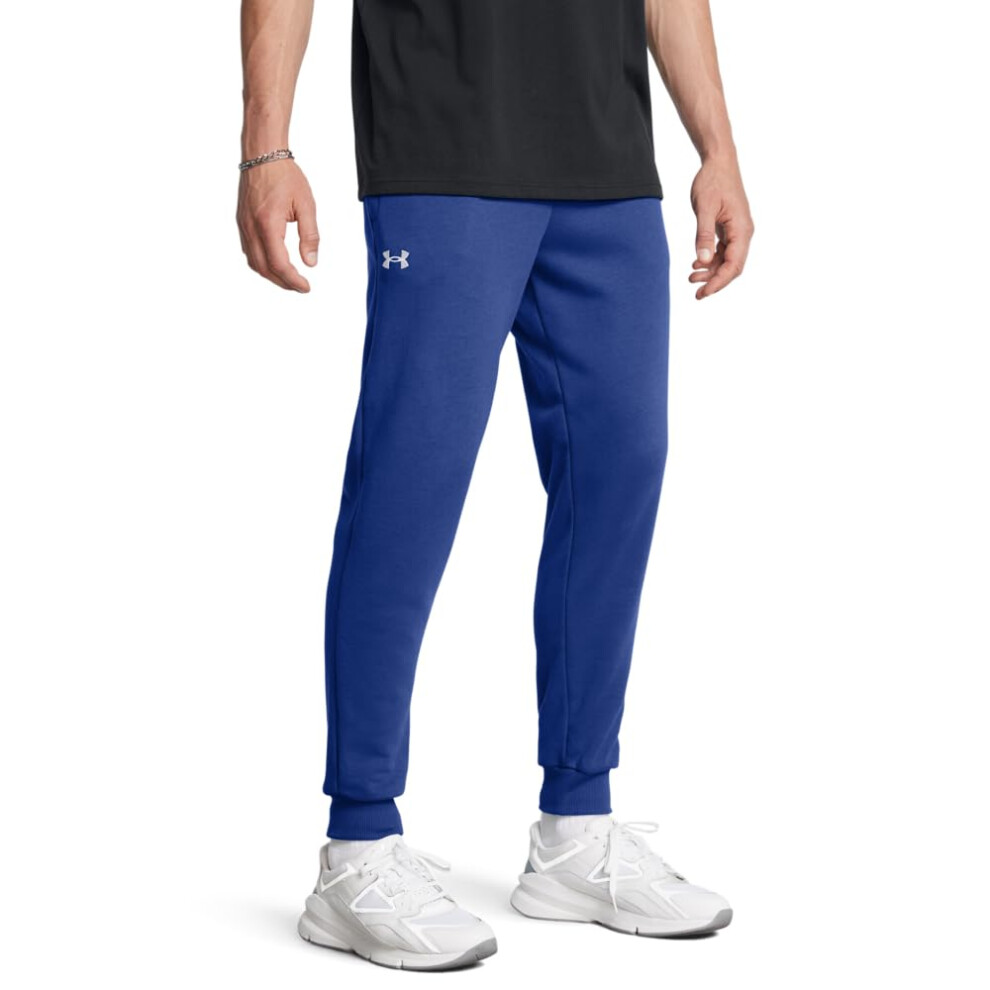 Under Armour Men's Rival Fleece Joggers  432 Tech Blue / / White  XX-Large