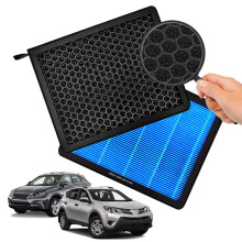 Zezut Honeycomb Struktureret aktiveret carbonhytte Luftfilter Udskiftning til Toyota & Lexus Vehicles (udskiftning til CP285/CF10285)