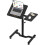 SHW Tim Rolling Adjustable Laptop Cart with Tilting Desktop and Side S 1