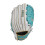 Wilson Wilson 2024 A500 Siren 12.5" Νεανικό Γάντι Softball - Αριστερό Χέρι, Λευκό/Τιρκουάζ/Μεταλλικό Χρυσό 2