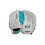 Wilson Wilson 2024 A500 Siren 12.5" Νεανικό Γάντι Softball - Αριστερό Χέρι, Λευκό/Τιρκουάζ/Μεταλλικό Χρυσό 1