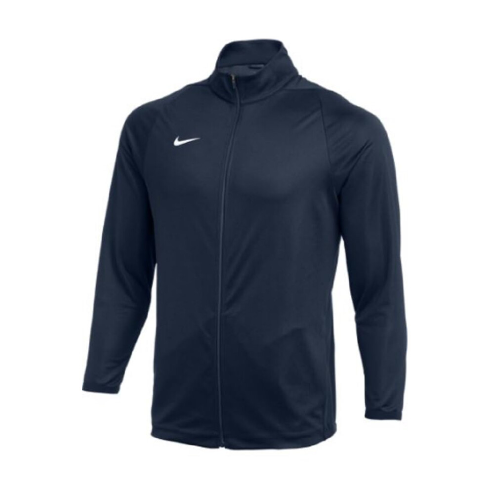 Nike Mens Jacket Epic Knit 2.0 | Full-Zip Training & Fitness Jacket (US Alpha Large Regular Regular Navy)