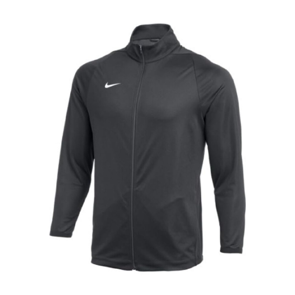 Nike Mens Jacket Epic Knit 20  FullZip Training  Fitness Jacket US  Alpha  Medium  Regular  Regular  Anthracite