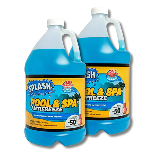 Splash Pool & Spa Antifreeze | 2 Gallon | med vinterguide