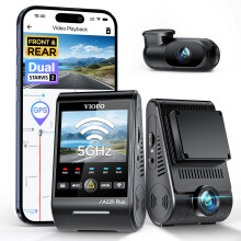 Cam ra embarqu e VIOFO A229 Plus, double capteur STARVIS 2 avant et arri re, 2 canaux HDR 1440P + 1440P, commande vocale, Wi-Fi 5 GHz, GPS ultra
