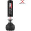 MAXSTRENGTH Freestanding Boxing Punch Bag - 6ft, Black/White 3