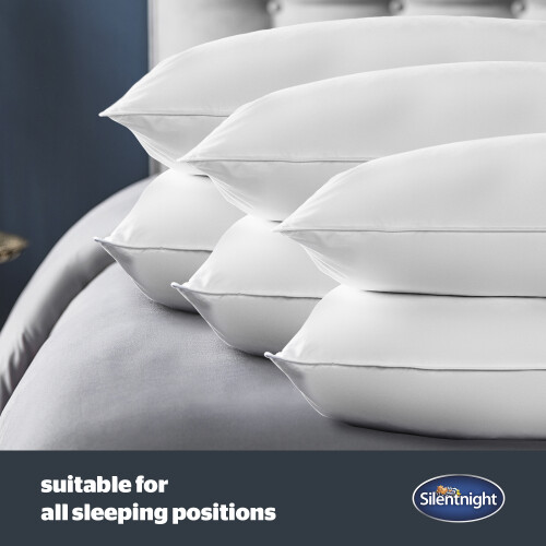 Silentnight Silentnight Duck Feather And Down Anti Allergy Pillows 2 Pack 2