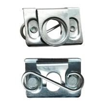 VPZMT Kugelkopf 1/4 Drehung Set Satteltaschen-Bgelmontage-Aufnahmen passend fr Harley Davidson Touring Hardbags 19932013 (OEM 7090995)