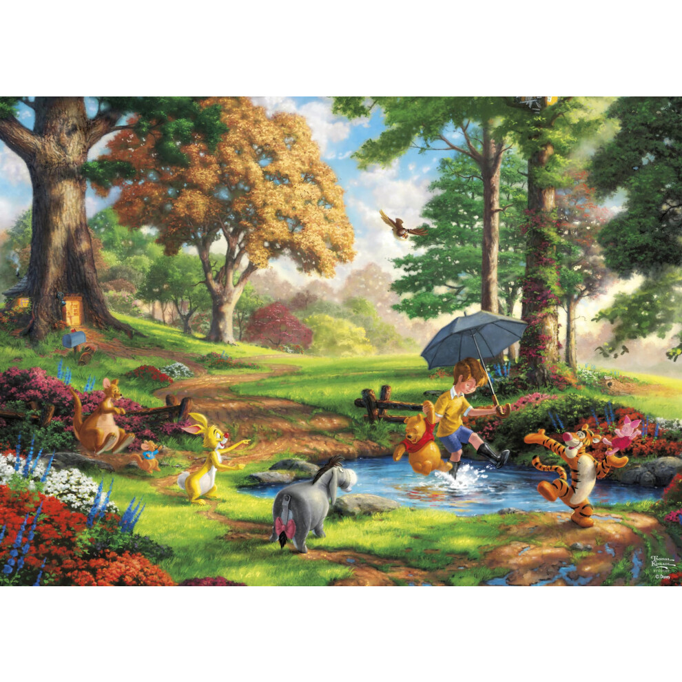 Ceaco - Thomas Kinkade - Disney - Winnie l'ourson - Puzzle 1000 pi   ces