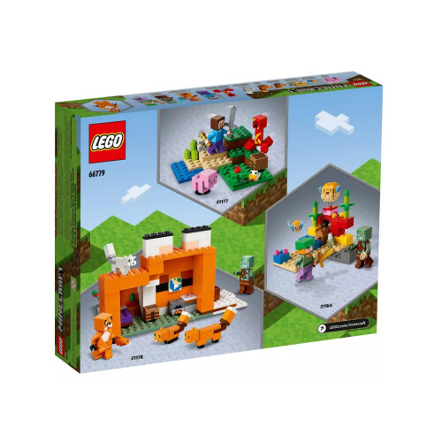 LEGO LEGO Minecraft Περιπέτειες Overworld 3 σε 1 Σετ Κατασκευής 66779 2