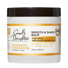 Carol's Daughter Goddess Strength Smooth and Shape Hair Balm Hair Cream for Weak Breakage-Prone Hair 5.5 Fl Oz