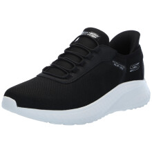 Skechers Heren Squad Chaos-Tough Walk Hands Free Slip-ins Sneaker Zwart