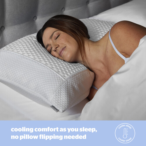 Silentnight Silentnight Wellbeing Cool Touch Pillows 4 Pack Cooling Gel Relief 1