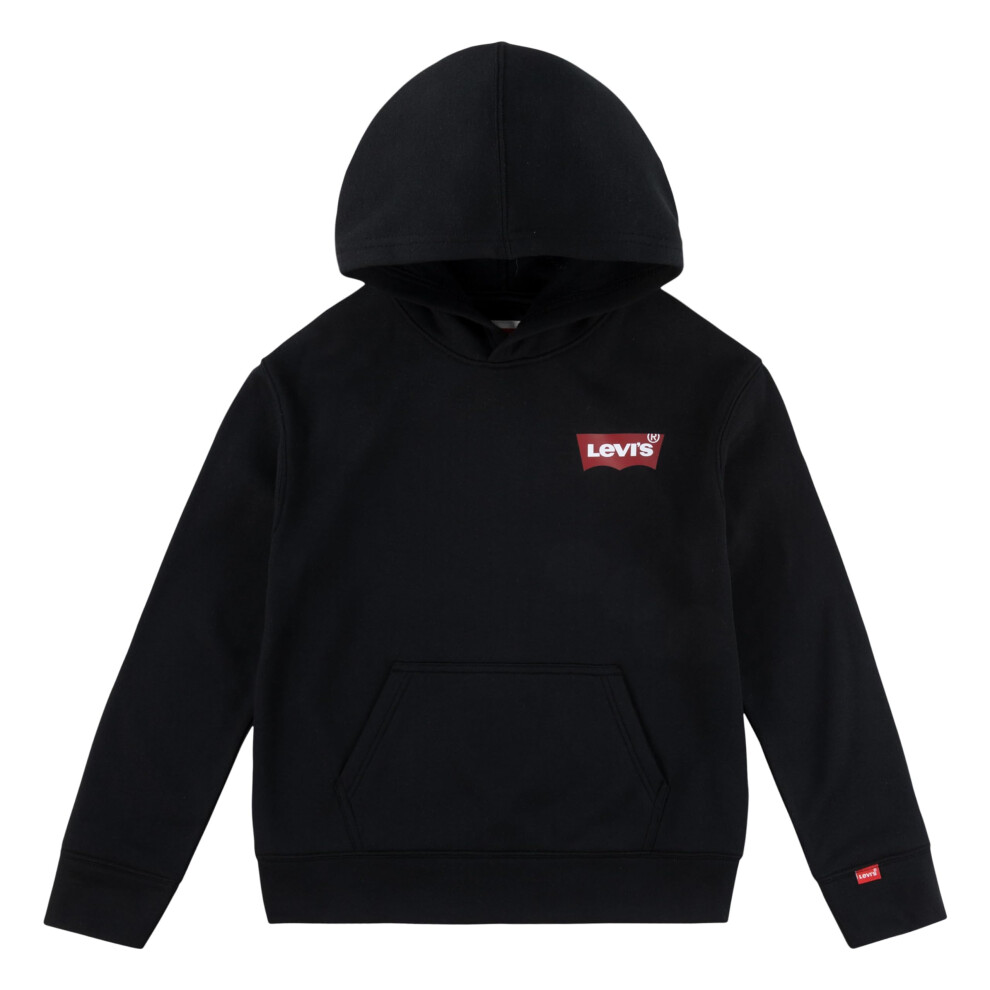 Levi's Boys' Soft Knit Pullover Hoodie  Black