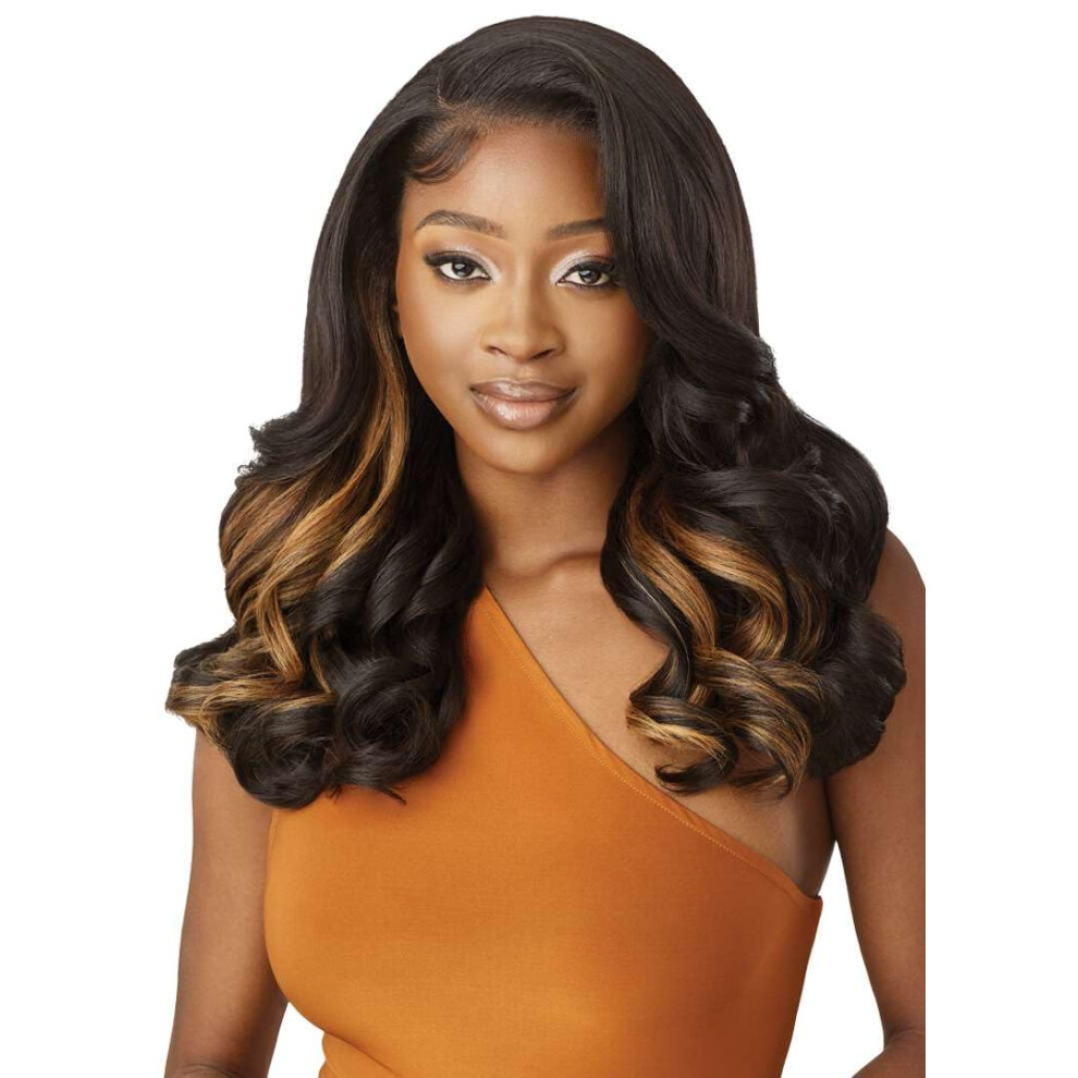 Buiten Speel Unisex Gold Outre Lace Front Wig - Melted Hairline - Juliet En Amber