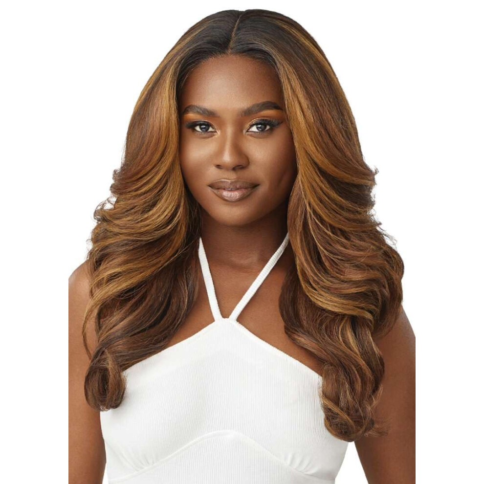 Rï¿½Cka Unisex Golden Outre Lace Front Wig - Talha (Drff4/ Honey)