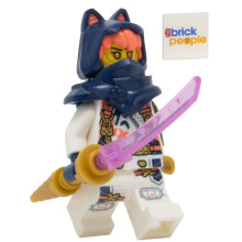 LEGO Ninjago: Sora Minifigure with Pink Blade - Elemental Master of Te