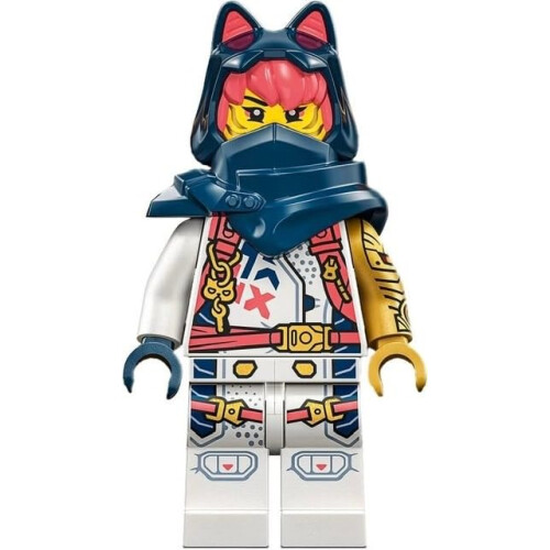 LEGO LEGO Ninjago: Minifigure Sora με Ροζ Λεπίδα - Στοιχειακός Δάσκαλος Τεχνολογίας 1
