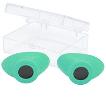 Super Sunnies Slim Flex UV Eye Protection FDA Compliant individuella garvningsglasgon Eyeshields (Teal)