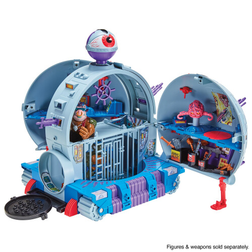 Teenage Mutant Ninja Turtles Set de joacă Technodrome Clasic TMNT - Exclusiv Amazon, Sediu iconic al Țestoaselor Ninja 2
