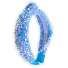 FROG SAC Fascia a Nodi con Paillettes per Ragazze, Accessori per Capelli Arcobaleno per Bambine