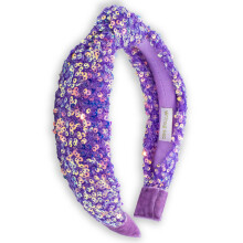 FROG SAC Fascetta con Paillettes per Bambine, Accessori Arcobaleno per Capelli, Cerchietti Sequins