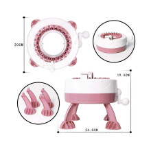 22 Needles DIY Knitting Machine Loop Weaving Loom Weaving Scarf Sweater Hat Socks for Adults Kids
