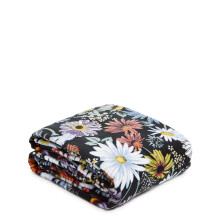 Vera Bradley Oversized Fleece Pluche Deken Madeliefjes