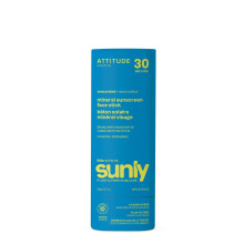 ATTITUDE Αντηλιακό Stick για Παιδιά, SPF 30, Εγκεκριμένο EWG, Χωρίς Πλαστικό, Προστασία UVA/UVB