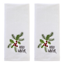 Sada 3D uter kov SKL Home Hello Winter Holly