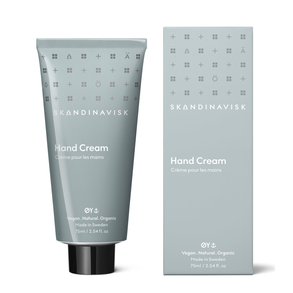 Skandinavisk ÃY âIsland' Hand Cream, Scent Notes: Crabapple and Dog Rose, Water Mosses and Green Leaves. Vegan Forumla, 2.54 fl. oz.-image-OPC-PFYRHM6-NEW