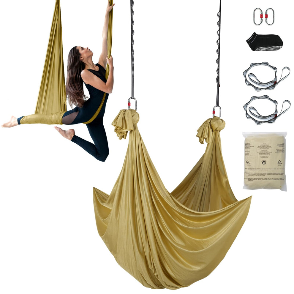 Hamac et balan   oire de yoga a   rien VEVOR 4,4 m   tres Kit de d   marrage pour yoga a   rien