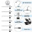 Organization and Storage Pants Hangers Space Saving, 4 Tier Closet and Storage,Grey 5