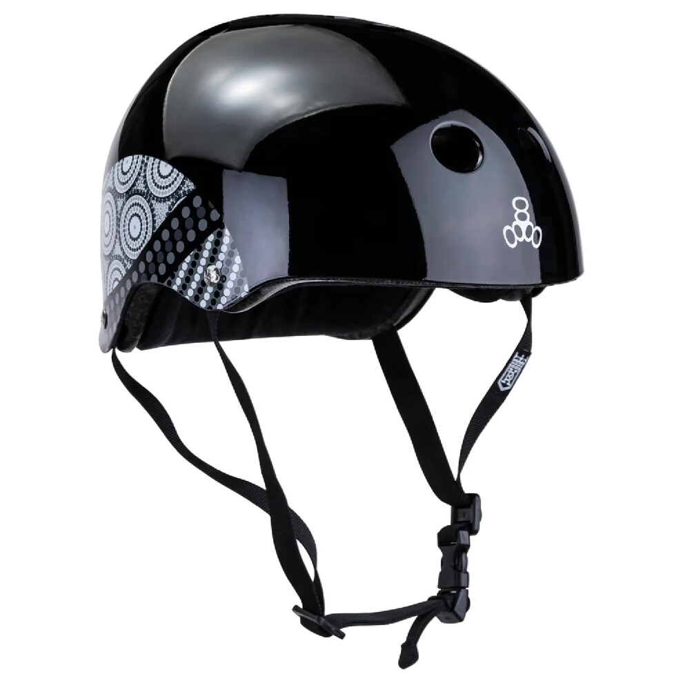 Triple Eight The Certified Sweatsaver Helmet for Skateboarding  BMX  Roller Derby and Roller Skating  Keegan Palmer  S/M-image-OPC-PFY8QQB-NEW