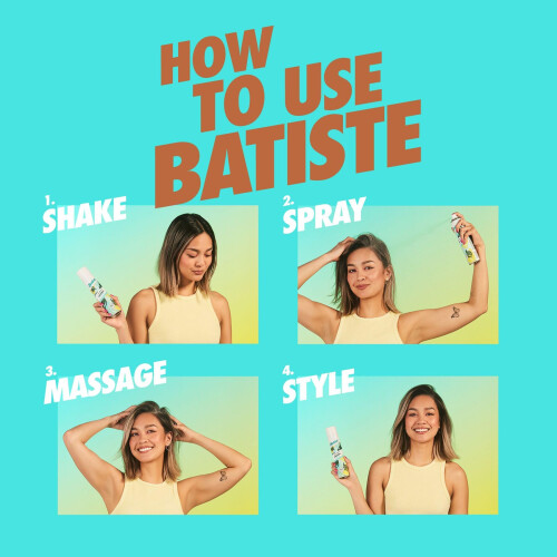 Coffret de 3 shampoings secs Batiste, Original 2