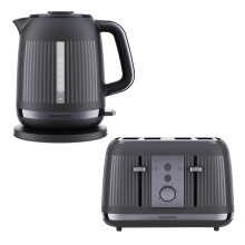 Kenwood Dusk 1.7L Kettle & 4 Slice Toaster Set, Grey