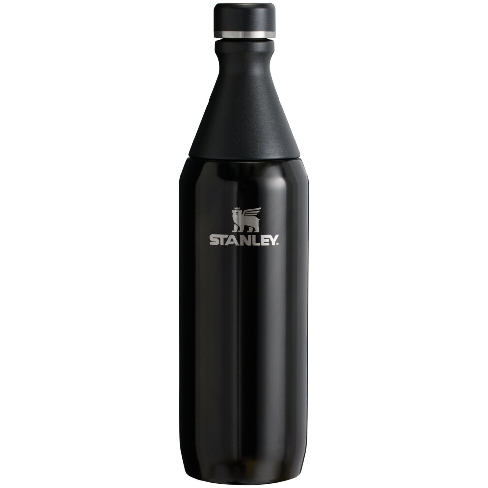Stanley All Day Slim Bottle 20 OZ  Twist off Lid with Leakproof Seal  Slim Design for Travel  Gym  Insulated Stainless Steel