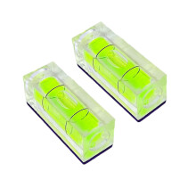 ZUJHPYMI 2db Bubork vzmrtk mgneses talppal 15x15x40mm egysoros kis ngyzet bubork szintek Mro elrendezs eszkzk Szint