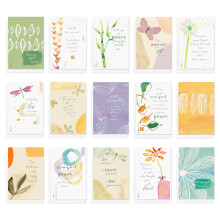 Amerikanske hilsener Kathy Davis Deluxe Sympati Boxed Card Sortment (15-Cards)