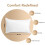 Utopia Bedding Almofadas de Exterior 12 x 20 Polegadas (Pacote de 2, Branco), Almofadas de Jardim Resistentes à Água 2