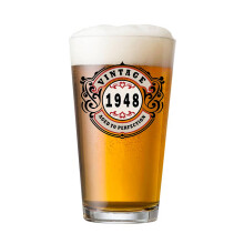 Sirioks 76th Cadou de ziua de na?tere pentru barba?i 1948 Stil de epoca 16oz Bere Sticla de 76 de ani Decora?iuni aniversale