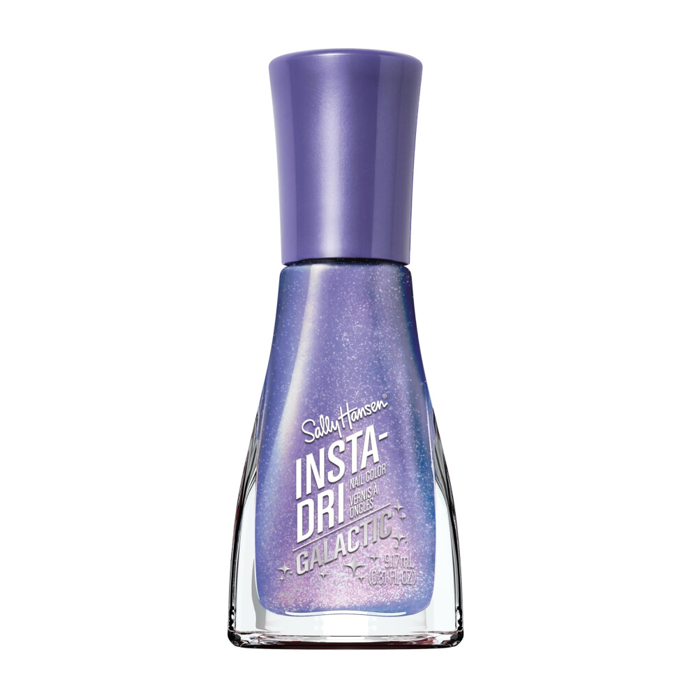 Sally Hansen Insta-Dri Galactic, Ne-Blue-la, Quick Dry, Long Lasting, Streak-Free Shine, Metallic Blue Nail Polish