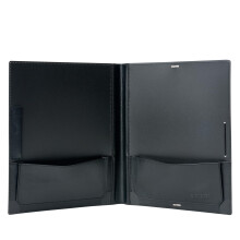 Protec Fusion Music Mapp med Elastic Band Closure Black Model F4E