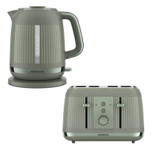 Kenwood Dusk 1.7L Kettle & 4 Slice Toaster Set, Green