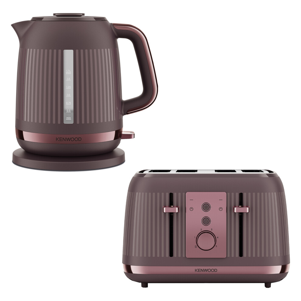 Kenwood Dusk 1.7L Kettle & 4 Slice Toaster Set, Purple
