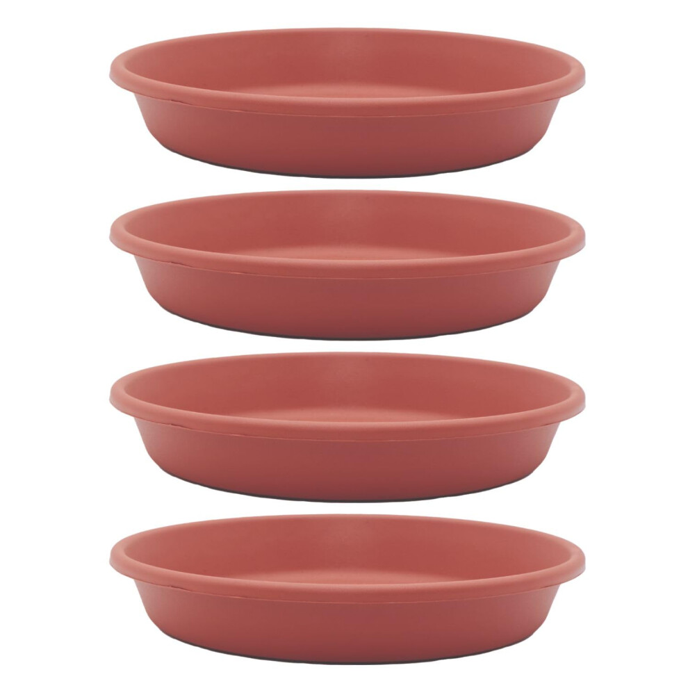 Soucoupe Ronde Classique En Plastique Pour Plantes 10 Argiles SLI10000E35T032LREGB De Hc Companies-image