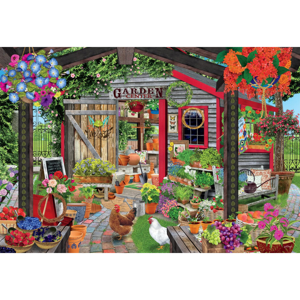 Ceaco - Tracy Flickinger - Le centre de jardinage - Puzzle 2000 pi   ces
