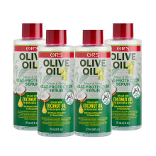 ORS Olivenöl-Hitzeschutz-Haarserum mit Kokosnussöl für erholsamen Glanz, 6,0 Unzen (4)
