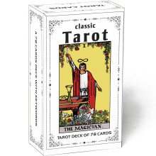 Tarot Cards for Beginners Classic Tarot Cards with Meanings on Them 78 Tarot Deck Set Learning Tarot Deck No Guide Book Needed Learning Tarot Car