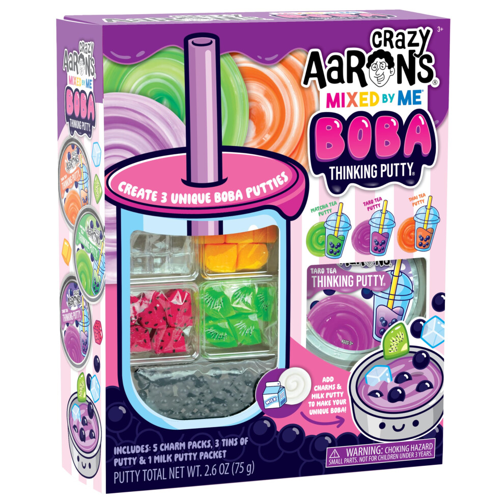 Crazy Aaron's Mixed By Me Boba Thinking Putty Kit